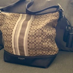 Genuine Coach Legacy Signature handbag L1371-29621E